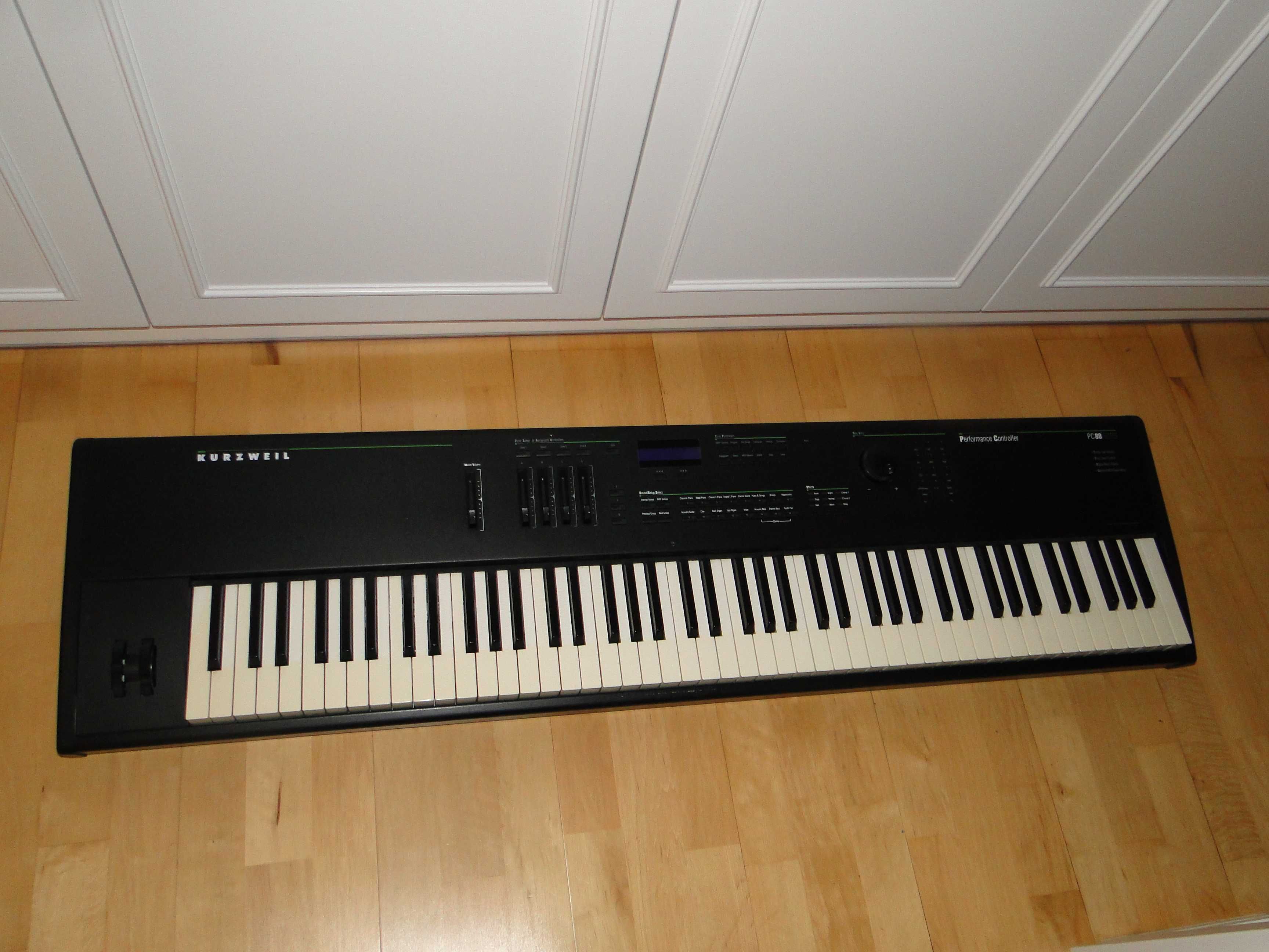 Genialne Wysokiej Klasy Piano Cyfrowe Syntezator KURZWEIL PC88+Futerał