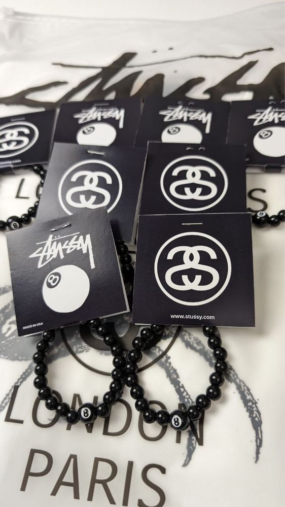 Браслет Stussy 8 Ball Сутисси Стасси