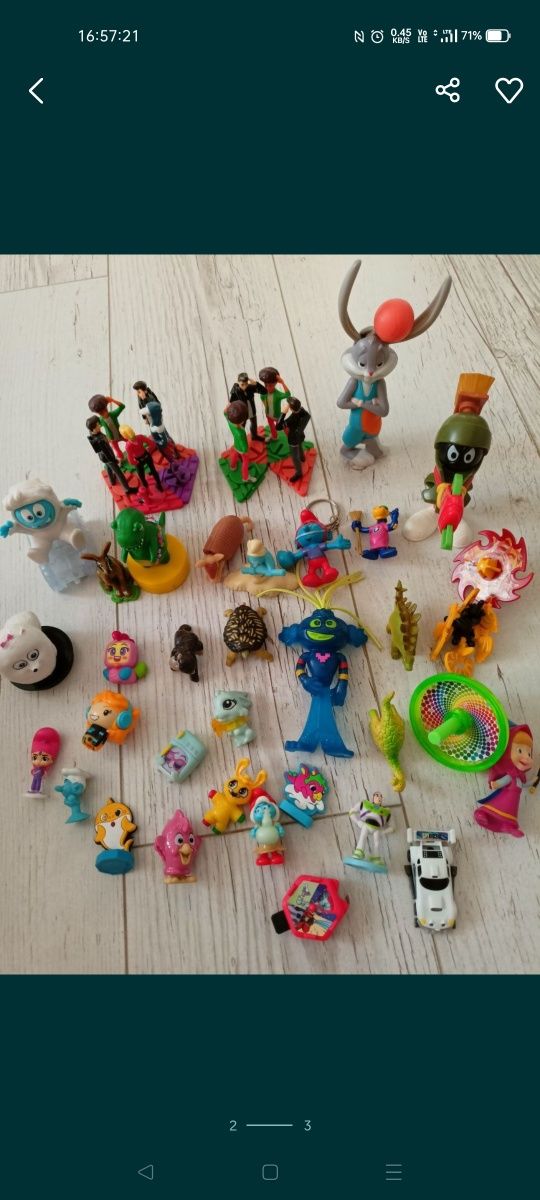 Zabawki, figurki, zestaw
