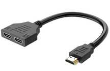 Сплиттер разветвитель HDMI адаптер переходник удлинитель шнур кабель