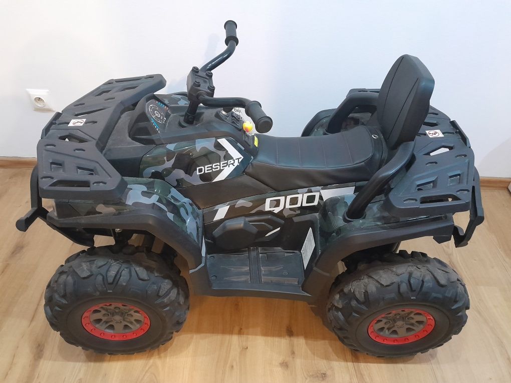 Pojazd Quad ATV Desert quad dla dzieci akumulator autko