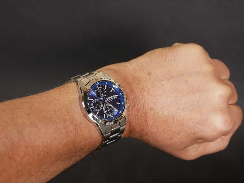 Seiko SBTQ071 Blue Spirit з хронографом Ø40 мм
