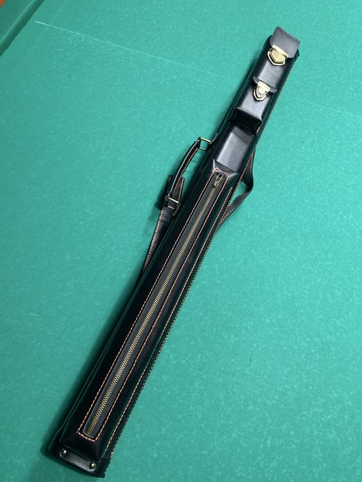 Шкіряний чохол для більярдного кия ручної роботи