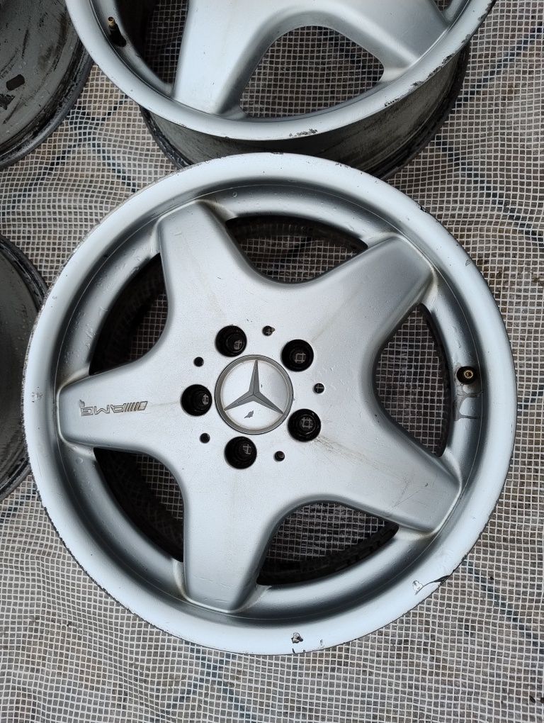 Mercedes AMG felgi aluminiowe 17 cali 5x112 et57 komplet wysyłka