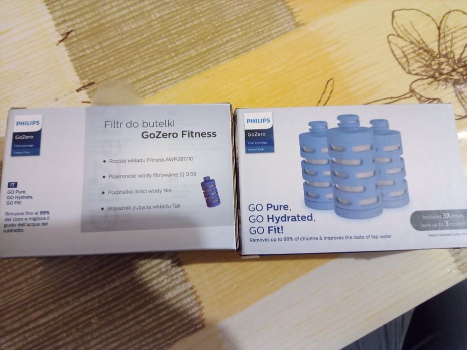 Philips filtr do butelki GoZero fitness