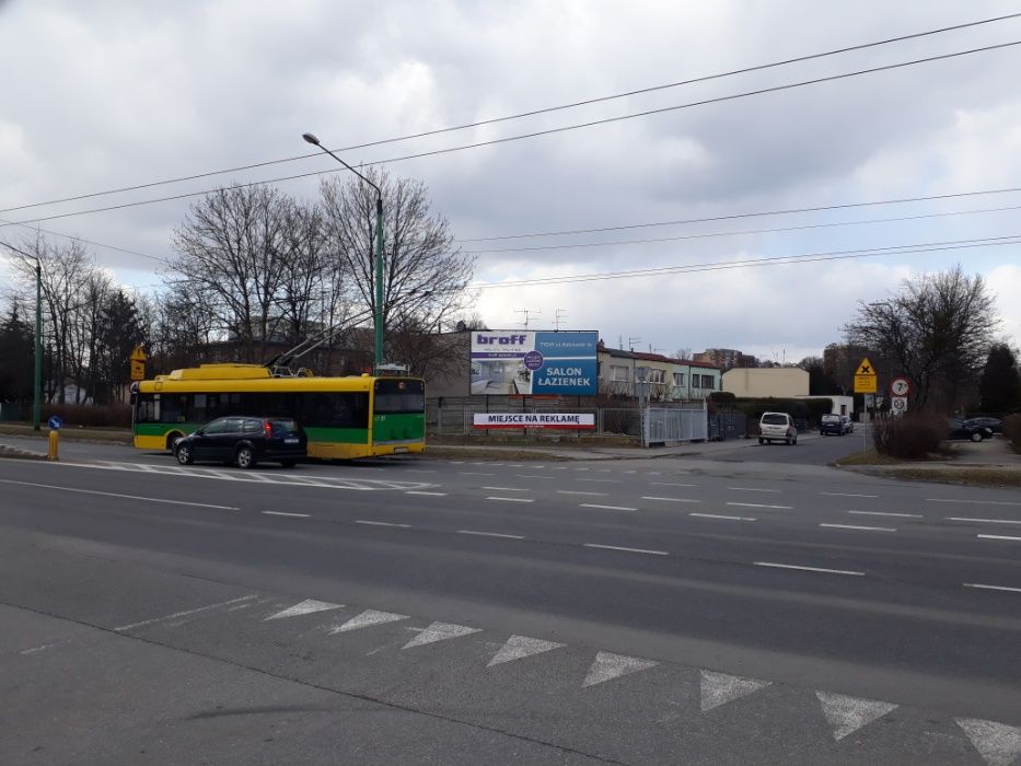 Miejsce na baner reklamowy - Tychy, Al. Piłsudskiego, 150zł/m-c
