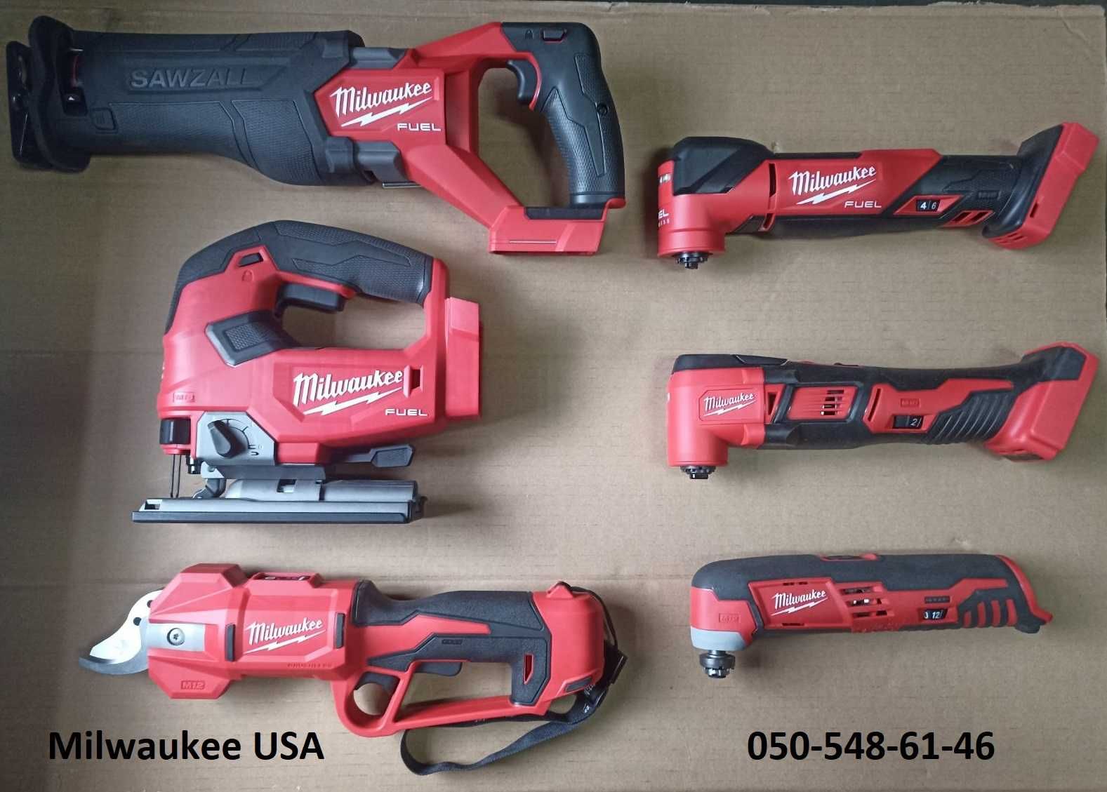 Аккумуляторний інструмент Milwaukee М12 та М18 Оригінал США