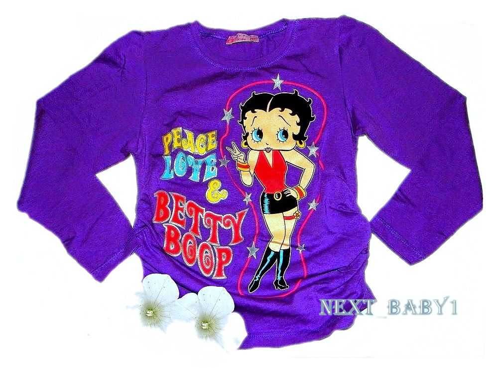 SALE BETTY BOOP MONSTER bluzka dwu pack 116/122/128(6/8L)