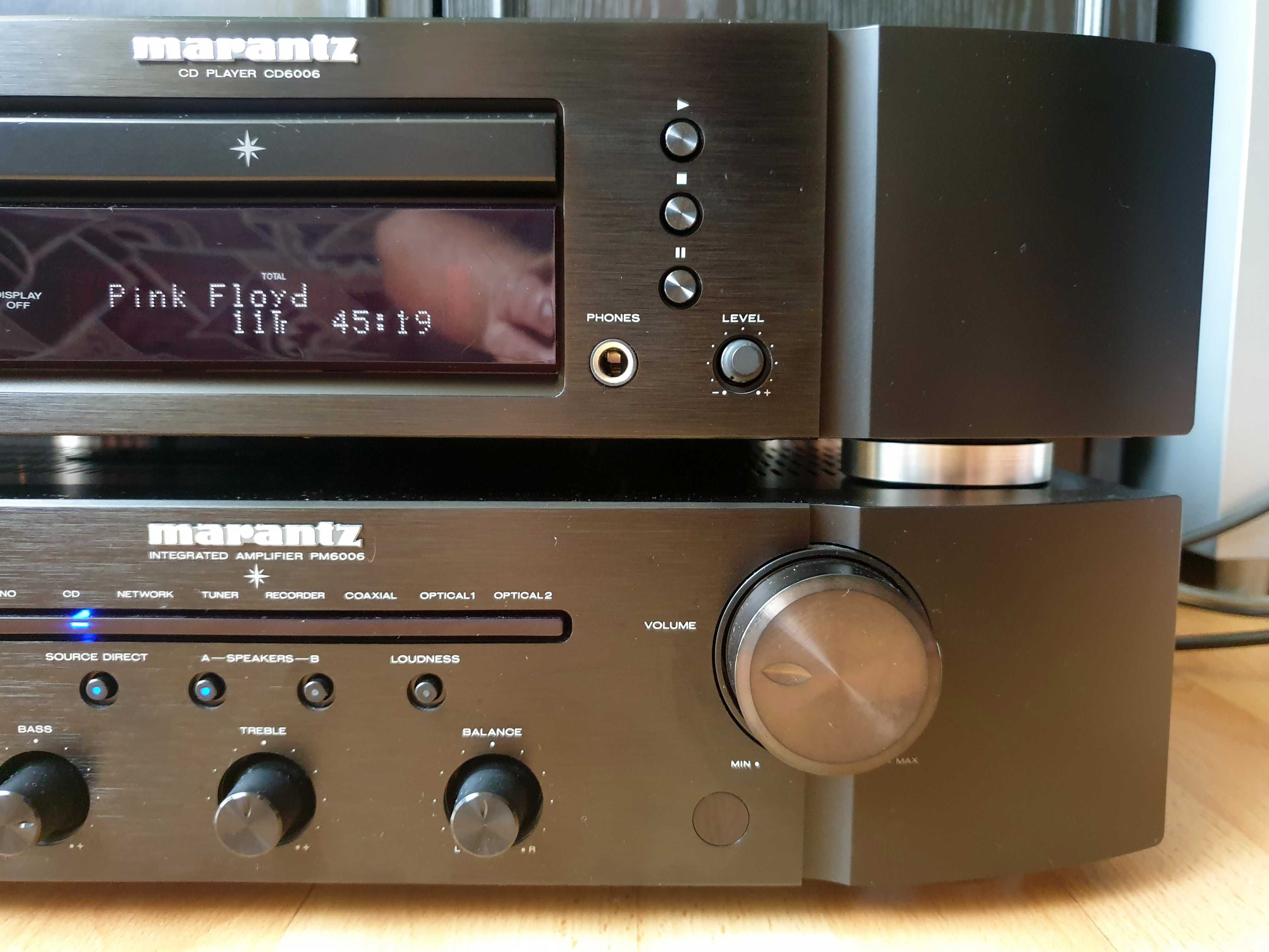 Zestaw Stereo Marantz Wzmacniacz PM-6006 i Odtwarzacz CD-6006