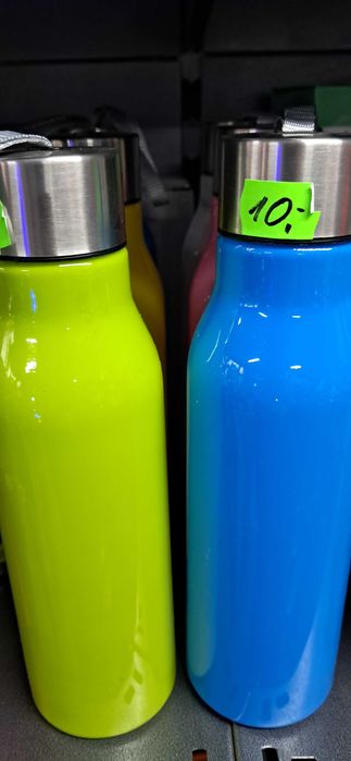 BUTELKA NA WODĘ bidon lekka z uchwytem różne kolory