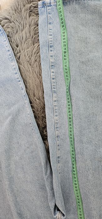 Spodnie zara jeansy jeans Rozmiar L 40 jasne niebieskie wysoki stan