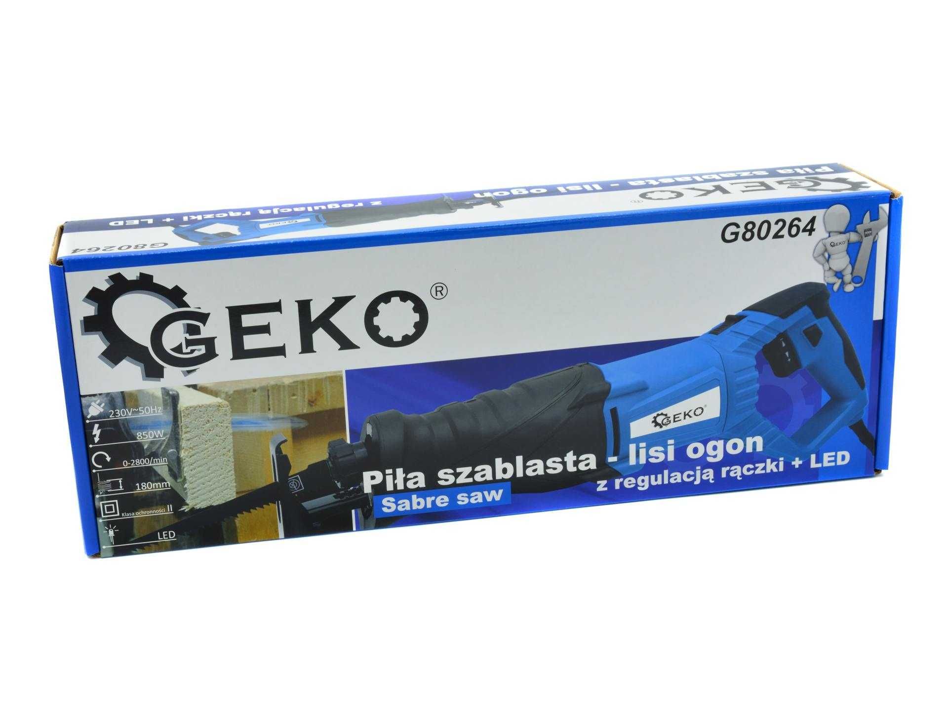 Сабельная пила Geko LED GEKO PREMIUM G80264