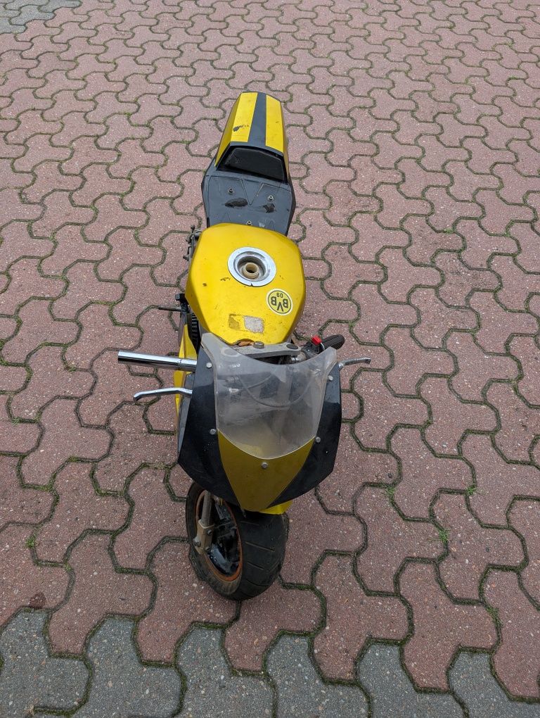 Mini ścigacz pocket bike do odpalenia