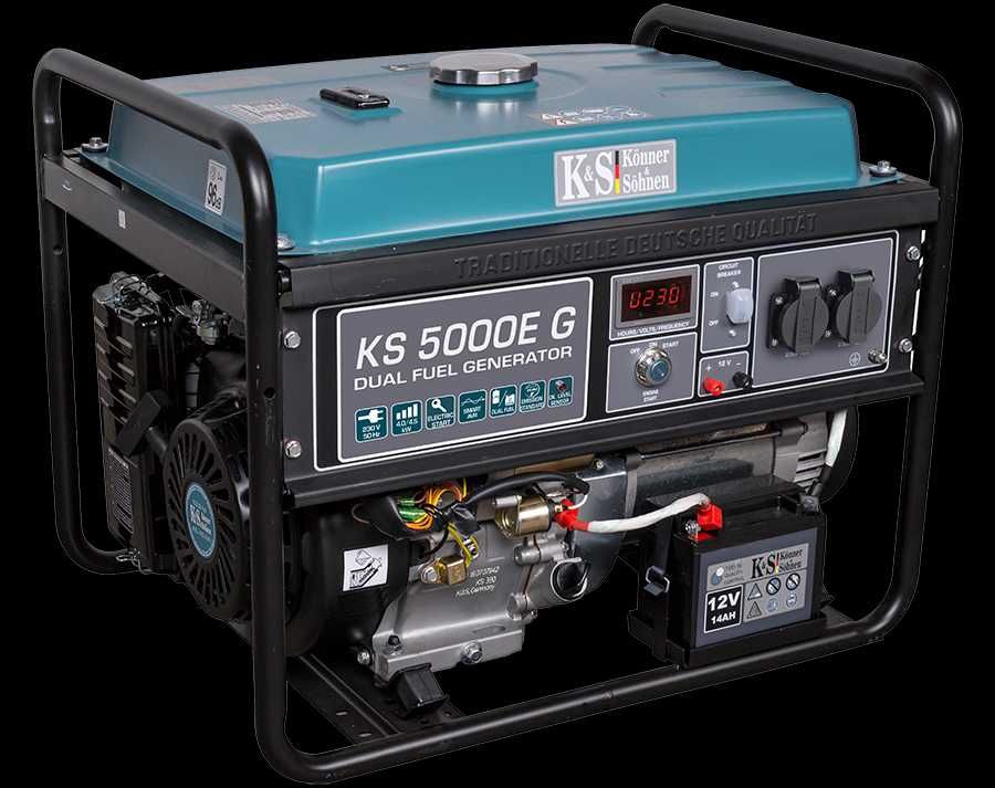 Agregat generator K&S hybrydowy KS 5000EG Könner&Söhnen 4,5kW, od ręki