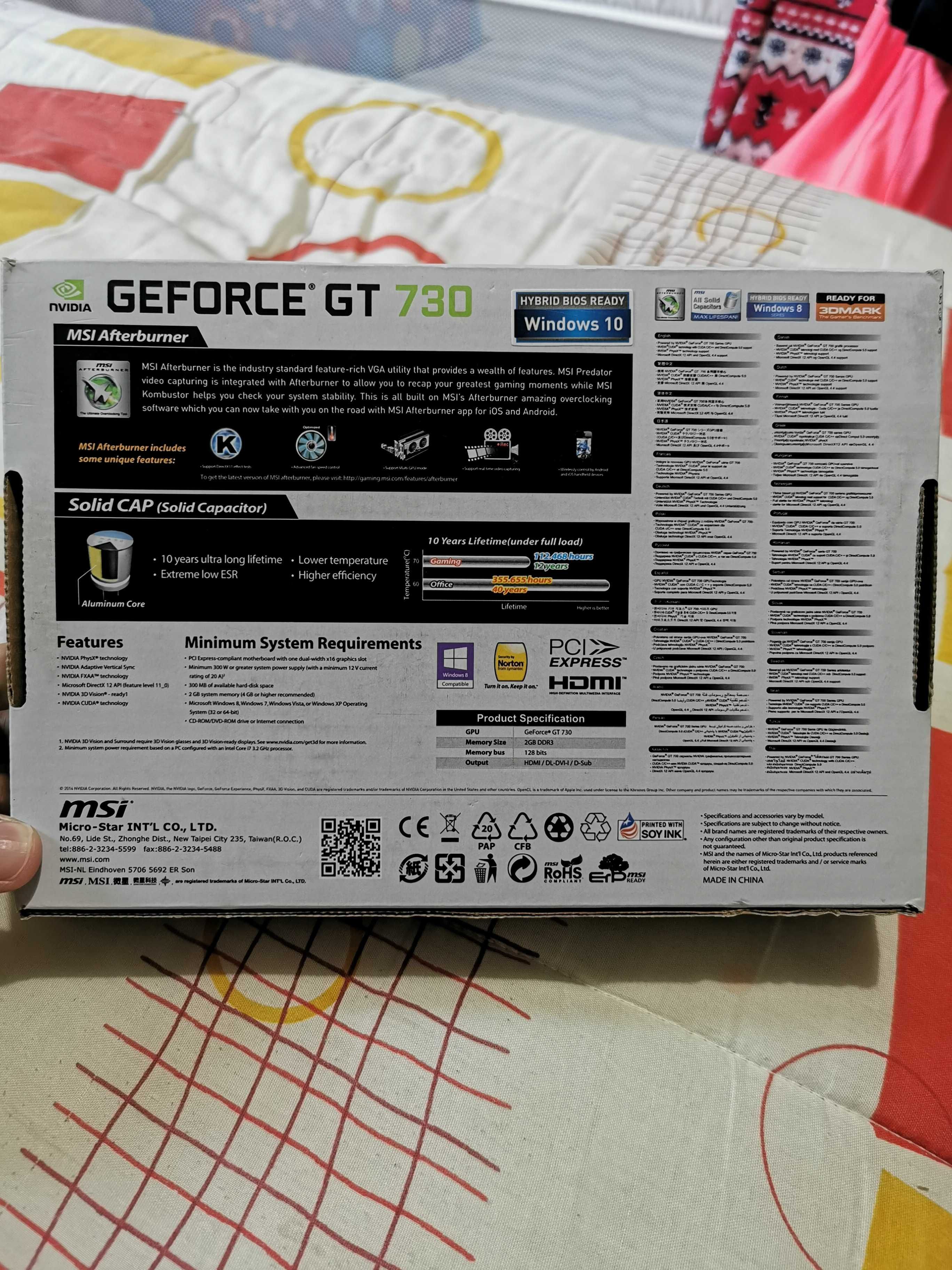 Geforce GT 730 2GB