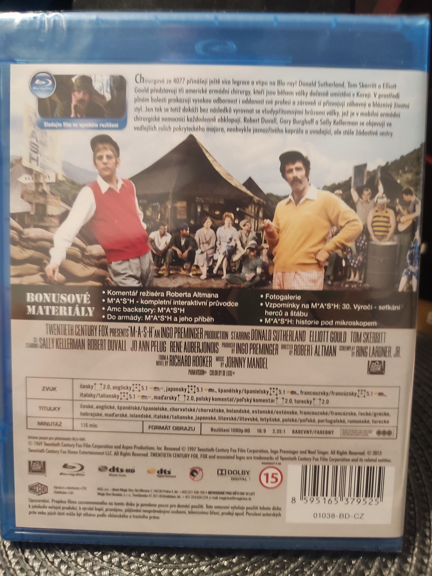 Film blu-ray MASH Pl