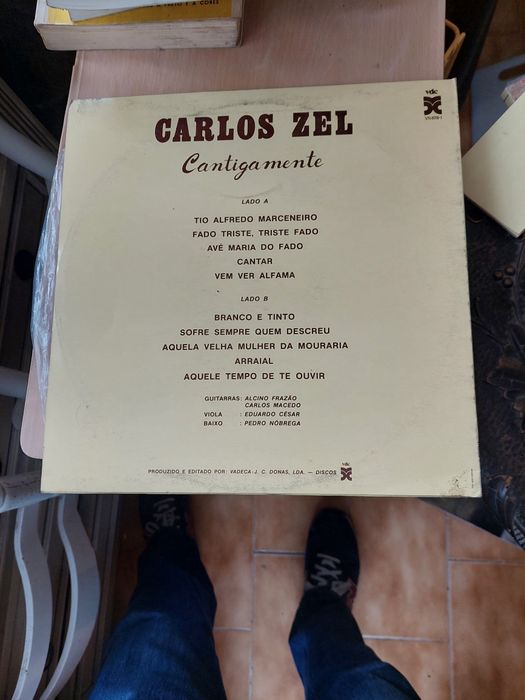 LP Carlos Zel cantigamente como novo