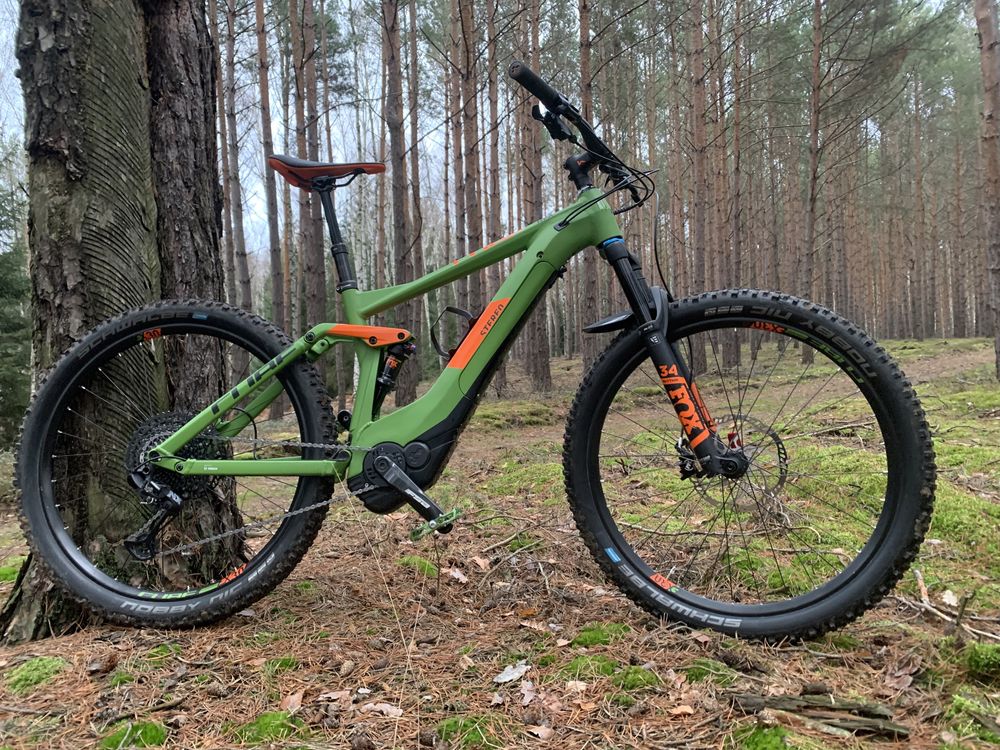 Cube Stereo Hybrid 140 Race 500 27,5 Green N Orange   2019. 2300 km