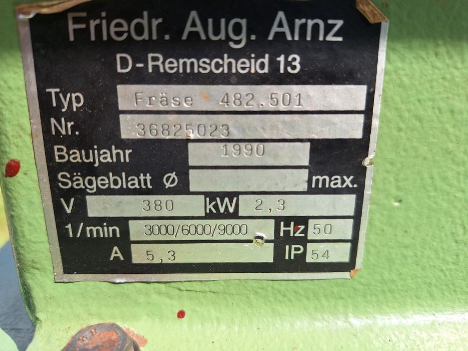 Frezarka Dolnowrzecionowa FLOTT FLOTTJET 400V