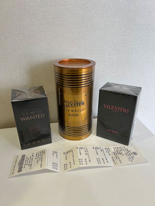 Оріг! Нові VLNT Born In Roma, JPG Le Male Elixir, Azzaro Most Wanted
