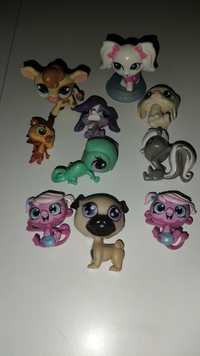 Figurki Zabawki Littlest Pet Shop 10 sztuk