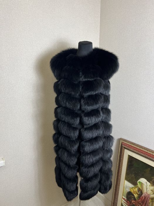 Шуба из песца