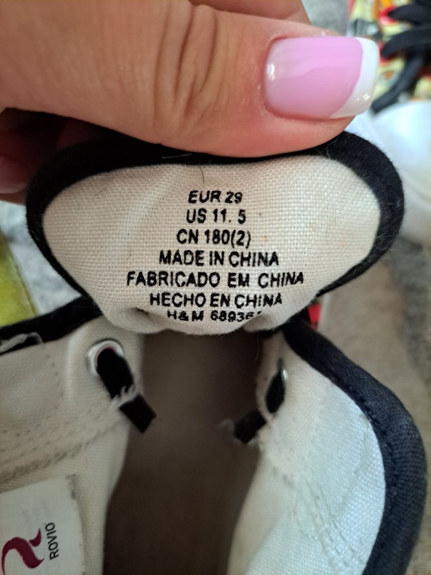 Trampki H&M 29 chlopięce