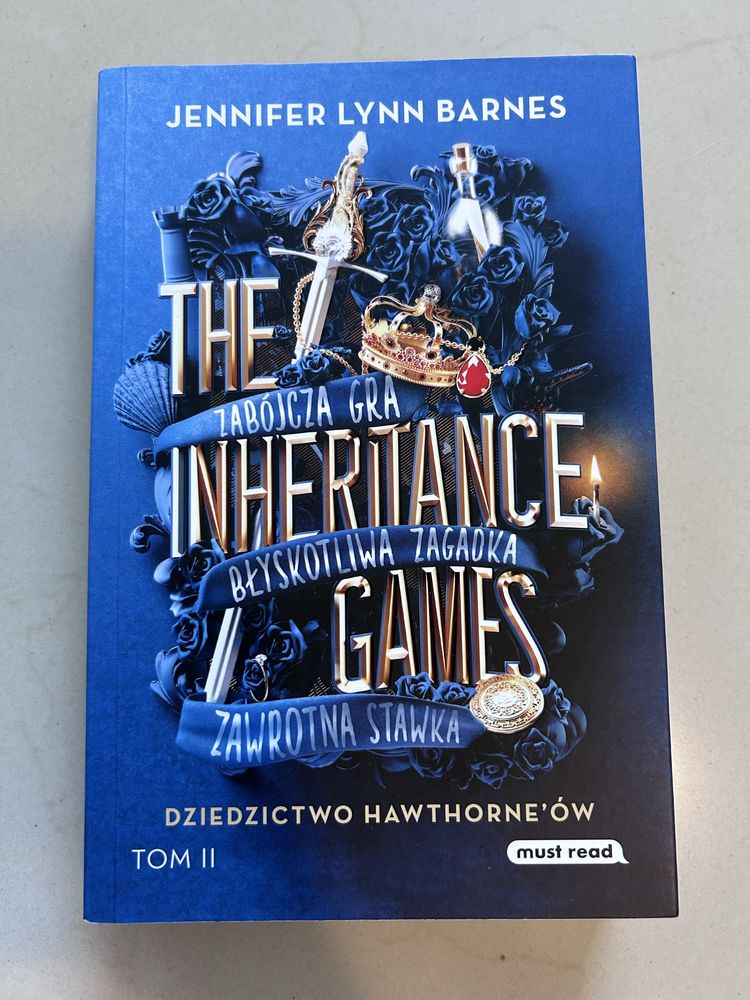 Książki 1-3  ,,The Inheritance Games” Jennifer Lynn Barnes