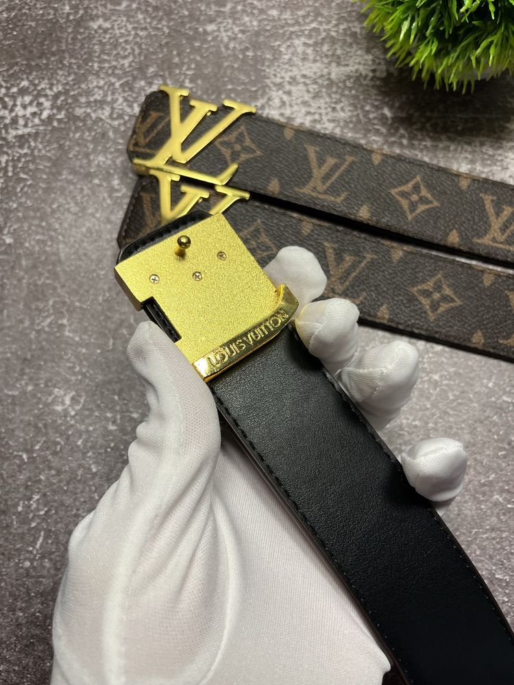 В НАЯВНОСТІ‼️ Ремінь Louis Vuitton Monogram, ремінь Луї вітон