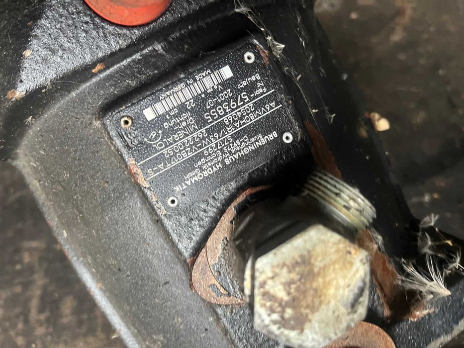 A6VM80H1R1/63W Hydromotor silnik jazdy HYDROMATIK