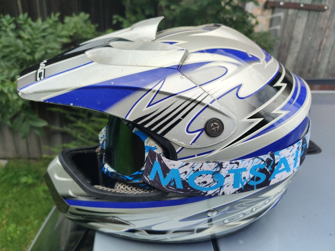 Kask G-MAC Tornado rozmiar M Gogle gratis