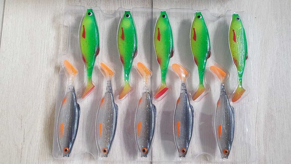 ZESTAW 10 sztuk Guma Berkley Pulse REALISTIC Płoć 11cm