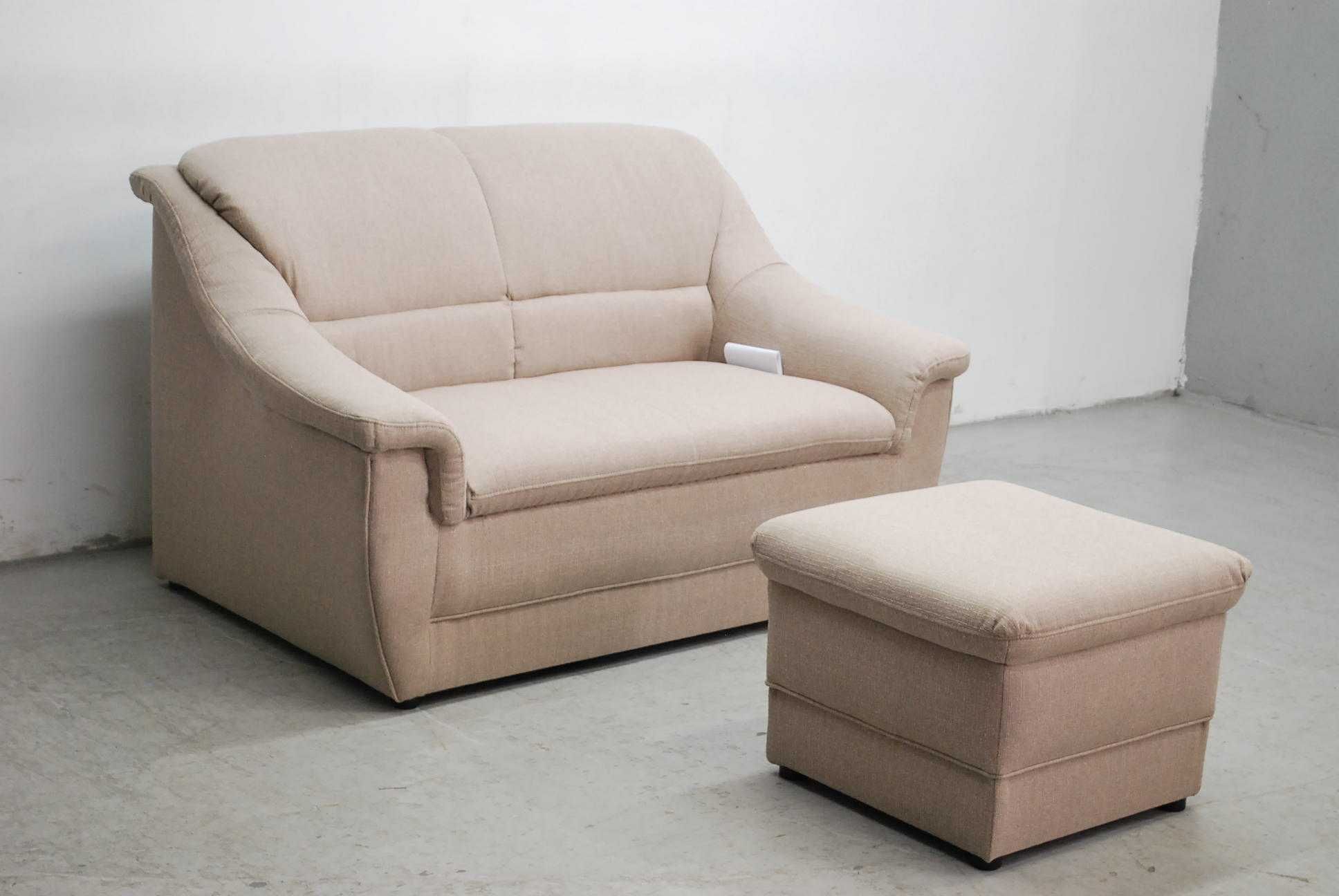 RJX KOMPLET 2+PUFA sofa, kanapa