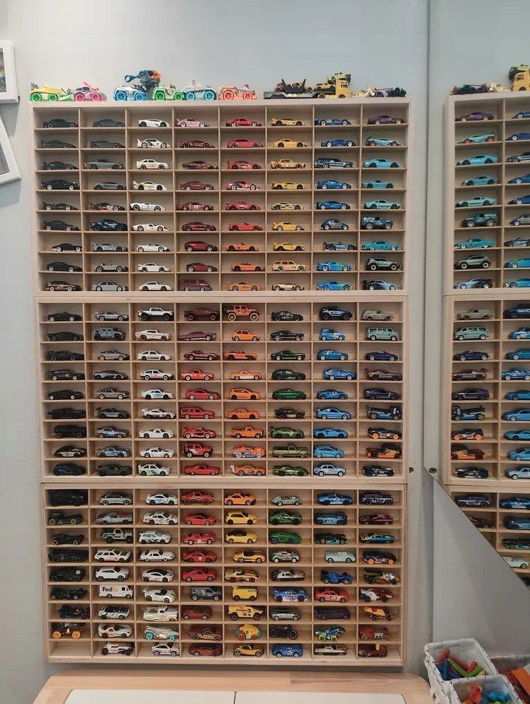 DUŻA Półka regał na  72 HOT WHEELS na resoraki