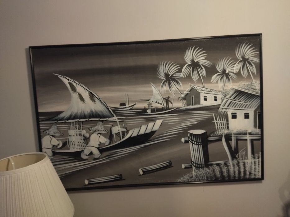 Tela óleo Brasil Nordeste