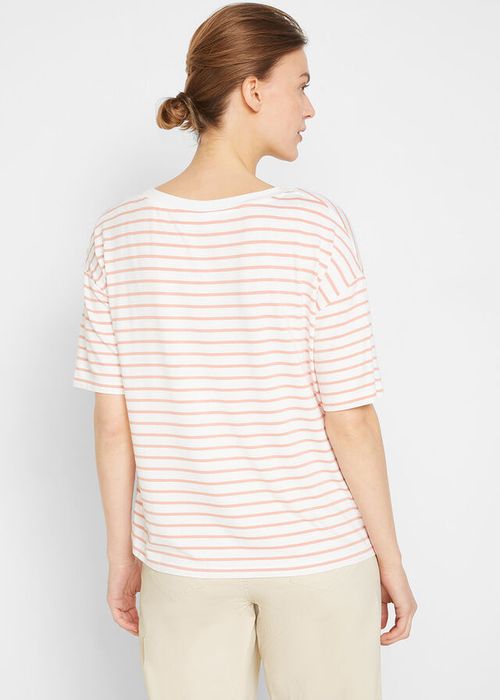 B.P.C t-shirt z wiskozy w paski 48/50.