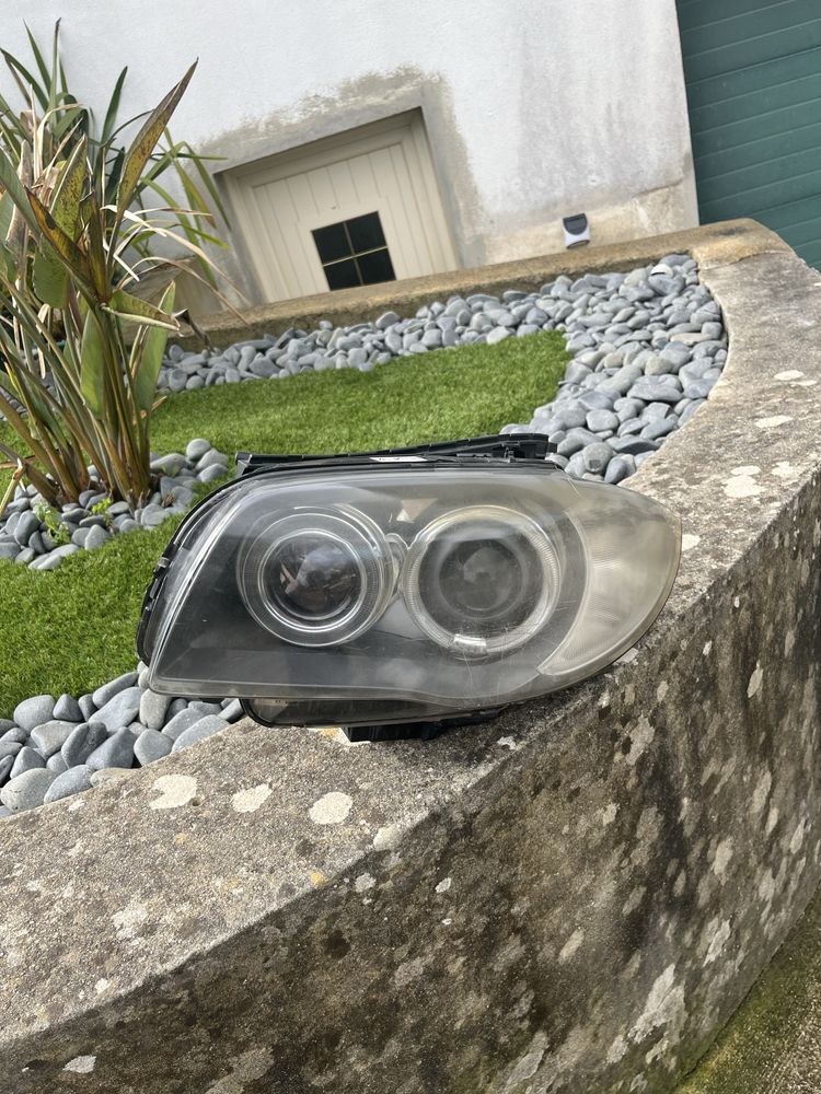 Farol esq bmw serie 1 BI-XENON