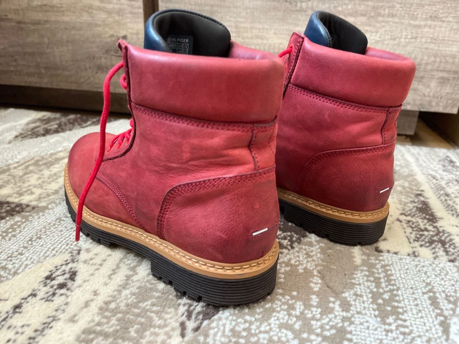 Tommy Hilfiger trzewiki męskie Nubuk rozmiar 42