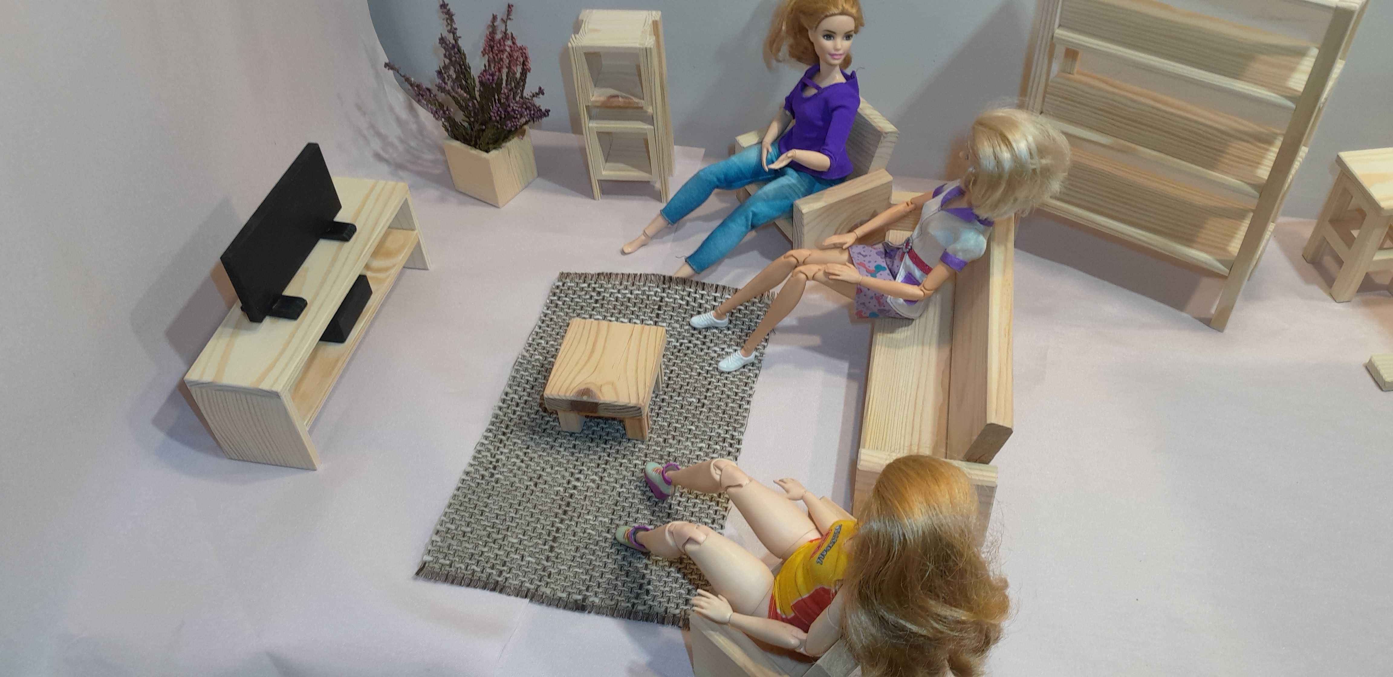 Kanapa i dwa fotele dla Barbie  Monster High Integrity Toys