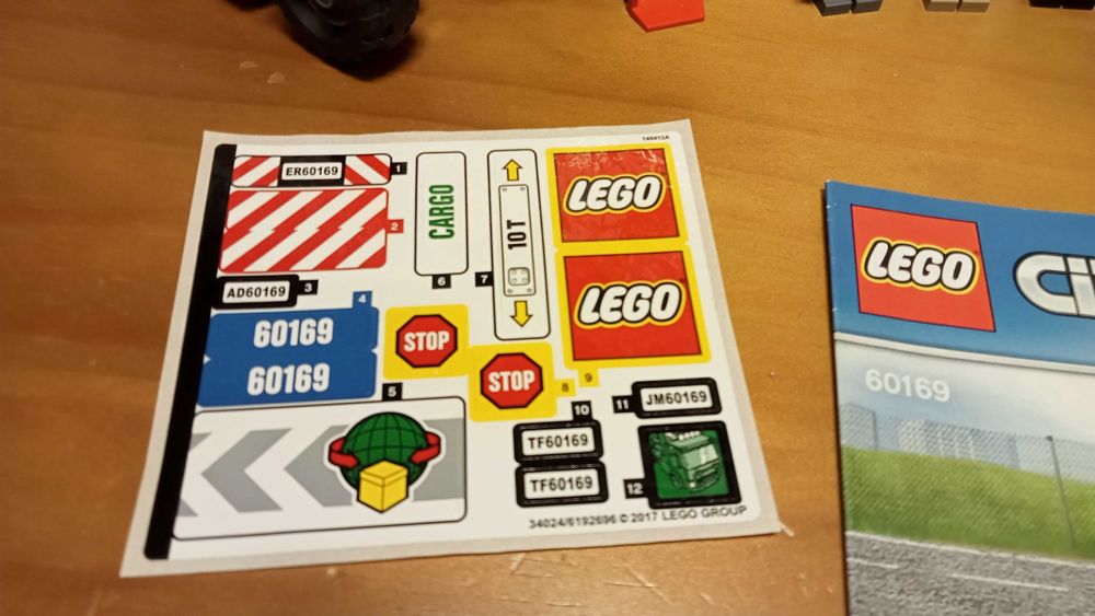 LEGO CITY 60169 Cargo Terminal