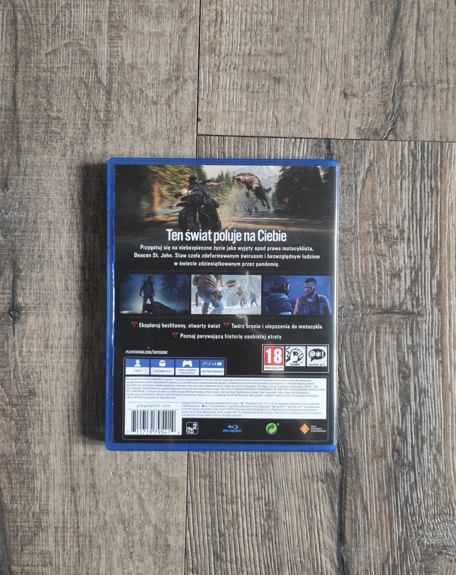 Gra PS4 Days Gone PL Jak Nowa Wysyłka OLX Gwarancja Pobranie Elbląg