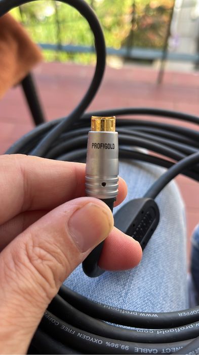 Tres fios profigold S-VHS cable