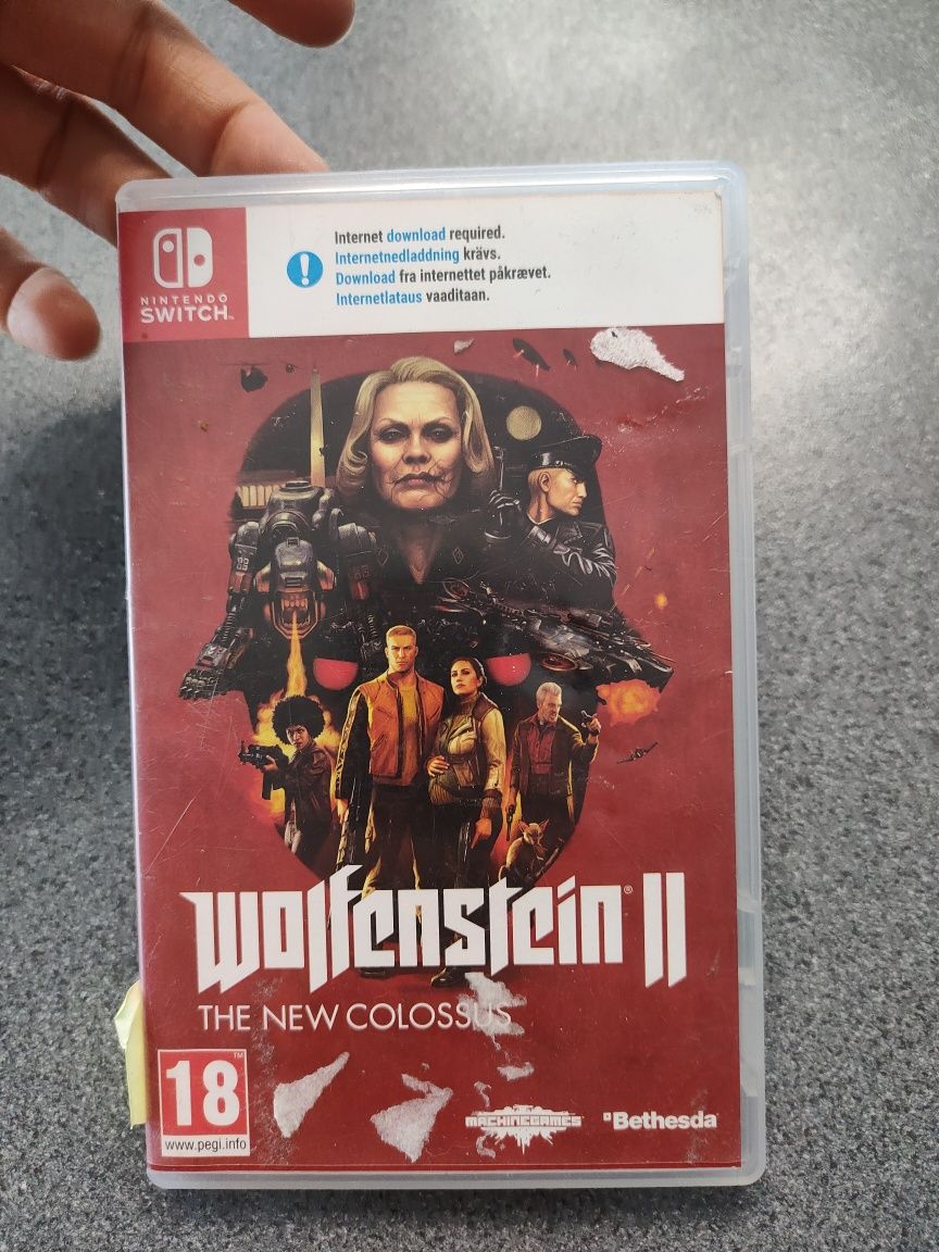 Gra Nintendo Switch/ Wolfenstein 2 The New Colossus/ Szczecin W2