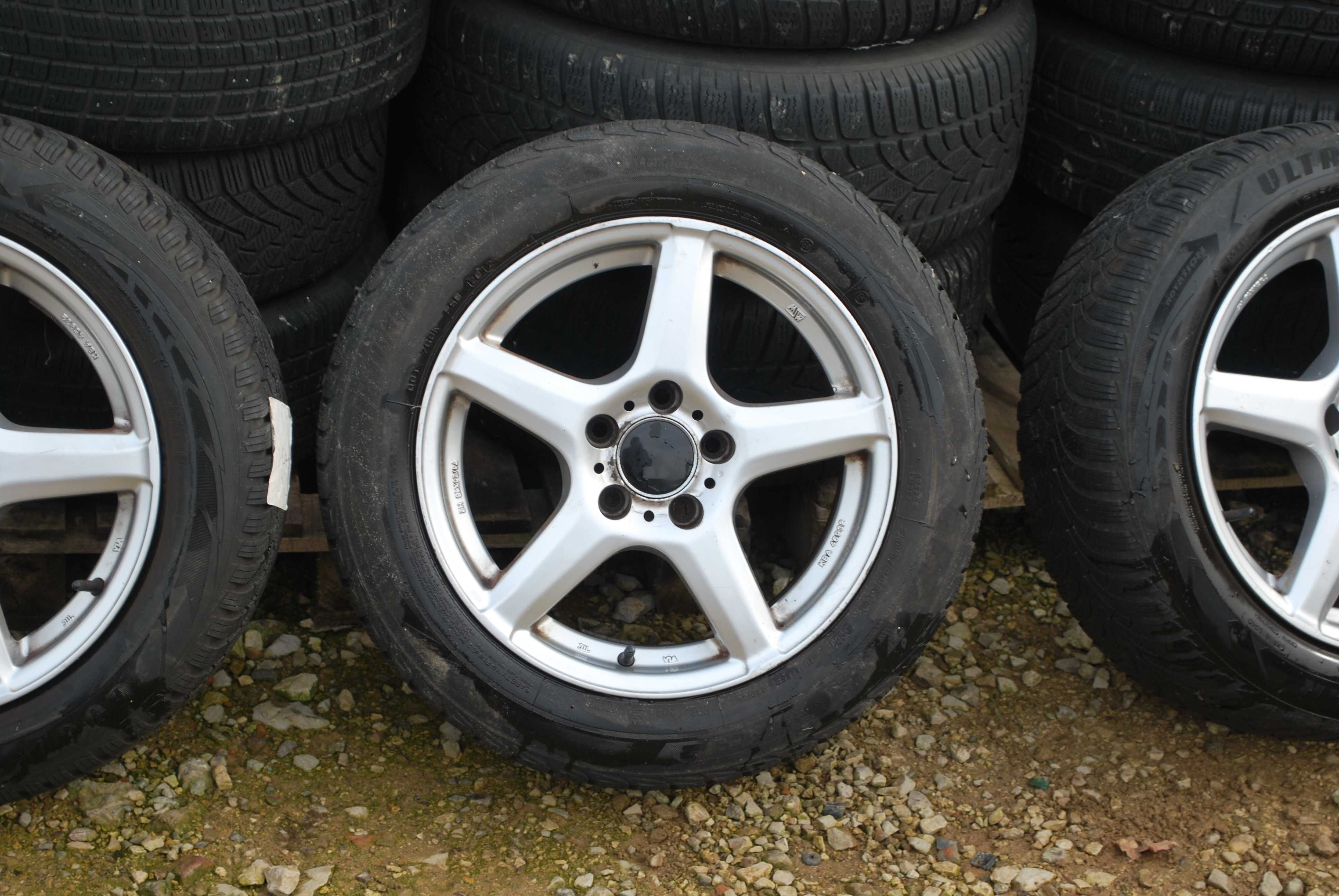 Koła 205/55 R16 5x112 Alufelgi + opony zimowe Skoda Octavia VW Passat