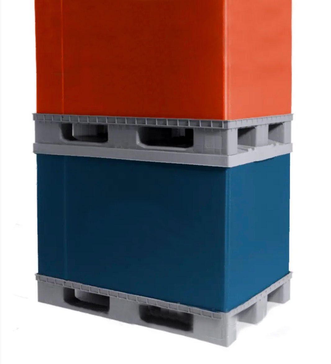 Міцні розбірні пластикові контейнери 120 х 80 x 100 см (PolyBox)