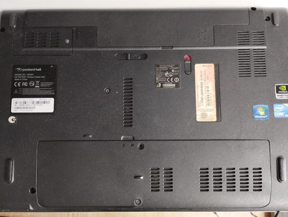 Ноутбук packard bell під ремонт