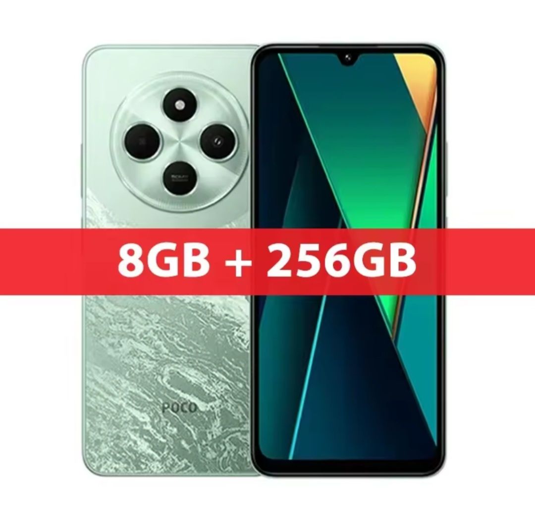 POCO C75 8+8/256Gb Global version black green gold нові з зарядним 33W