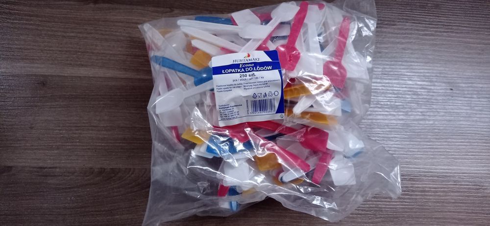 Łopadki do lodów 250 sztuk x14