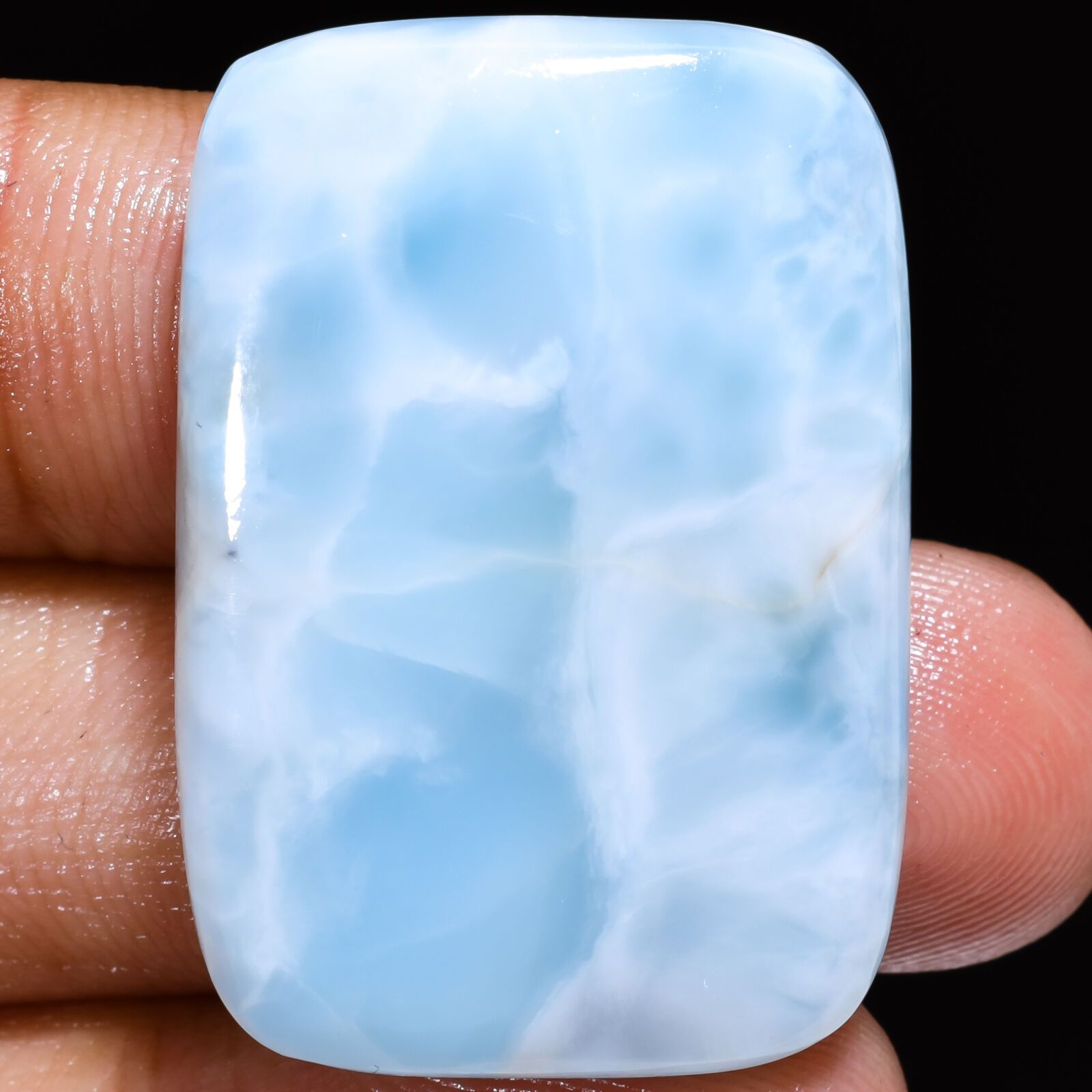 larimar kamień ozdobny 54,5ct kaboszon do oprawy