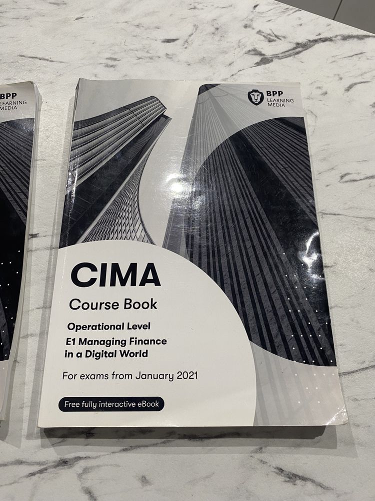 CIMA E1 BPP operational level książka plus ćwiczenia